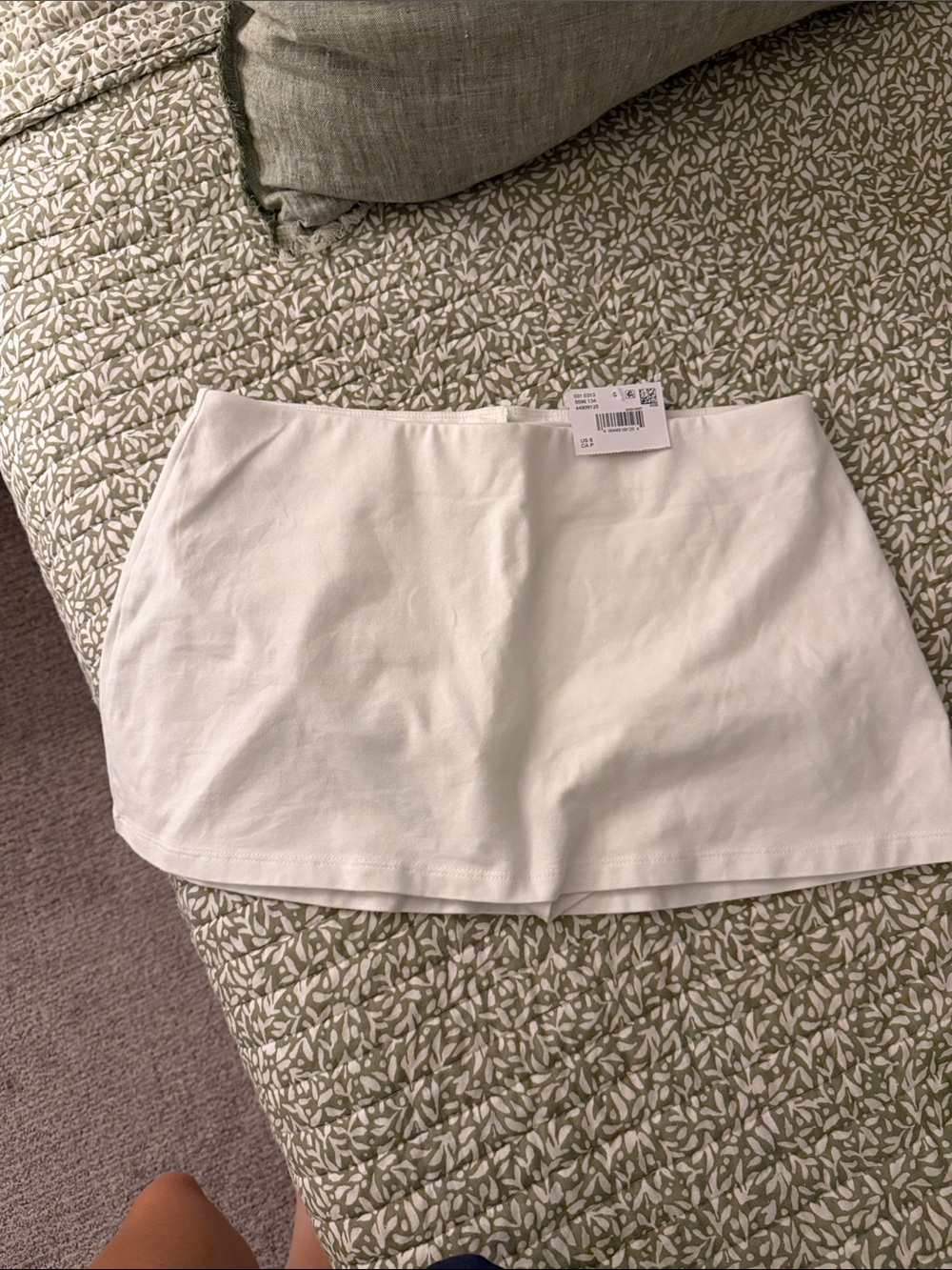 AE low-rise knit micro mini skirt